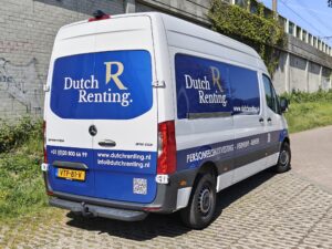 Dutchrenting wrap belettering bedrijfsbus